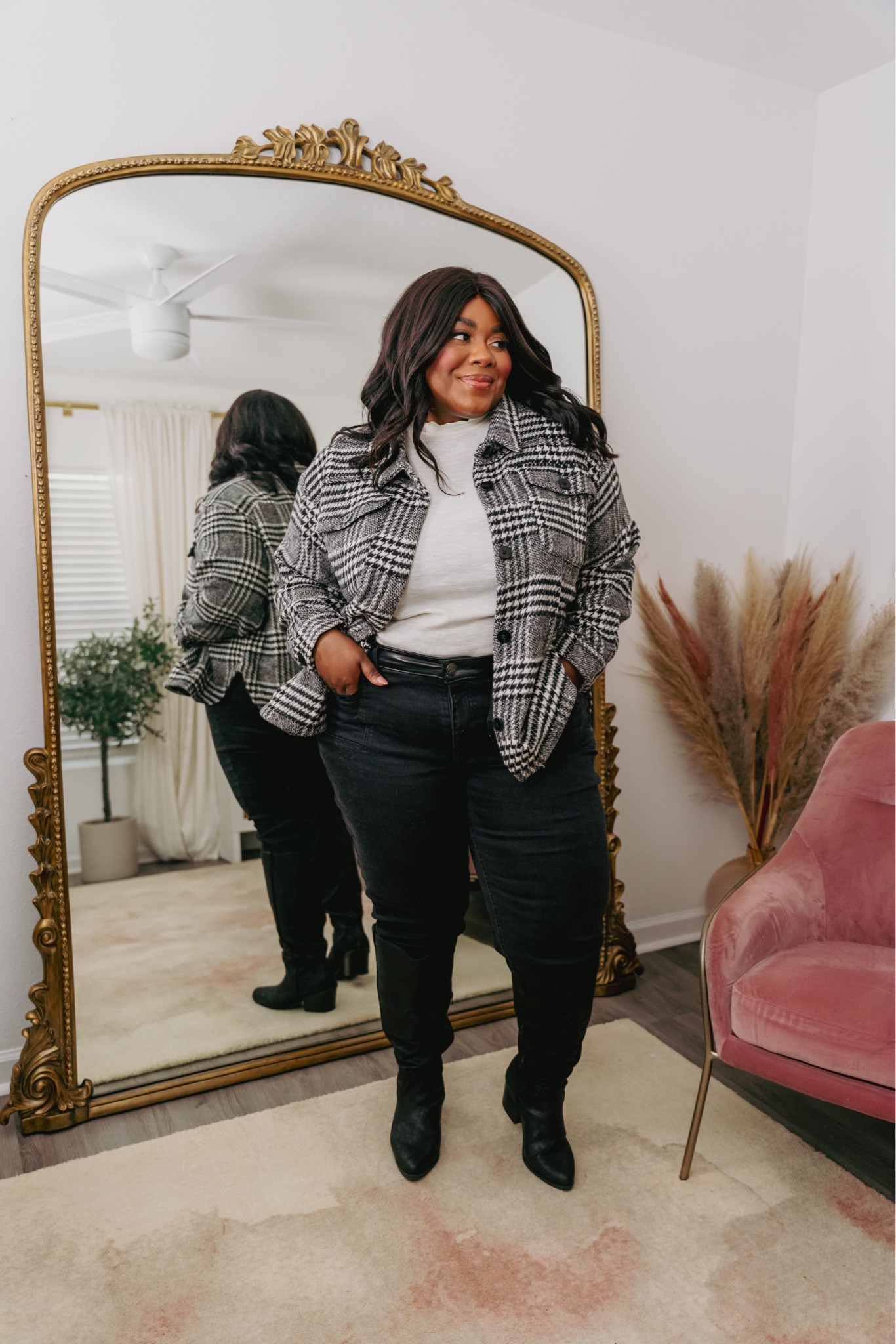 Plus Size maurice’s Fall Outfit - With Wide Calf Western Boots 

Shacket Size 3X 
Top 2X
Jeans 20 

#LTKsalealert #LTKplussize #LTKfindsunder50