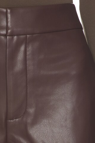 Jordan Faux Leather Pant in Dark Brown | Revolve Clothing (Global)