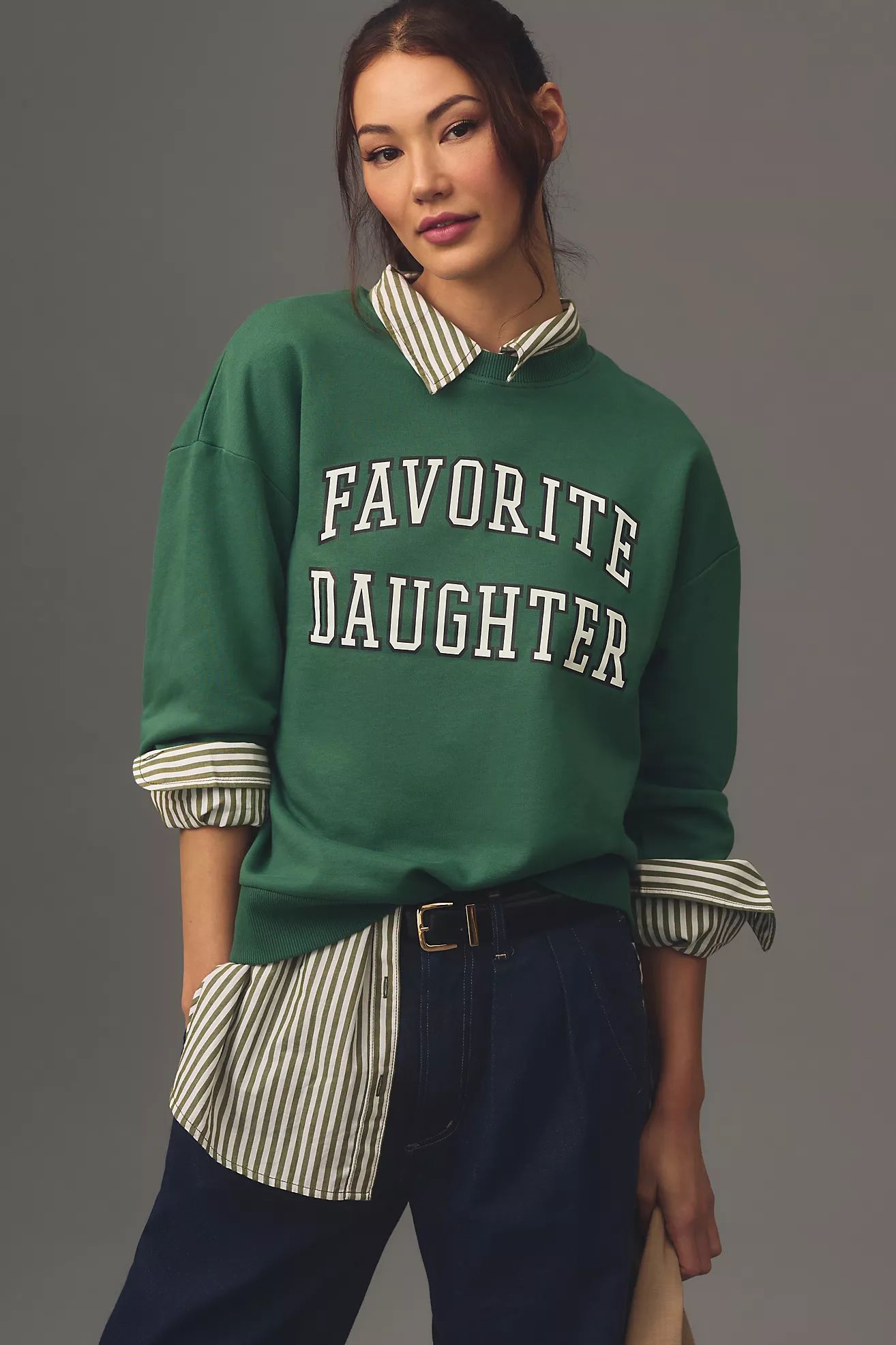 Favorite Daughter Collegiate Sweatshirt | Anthropologie (US)