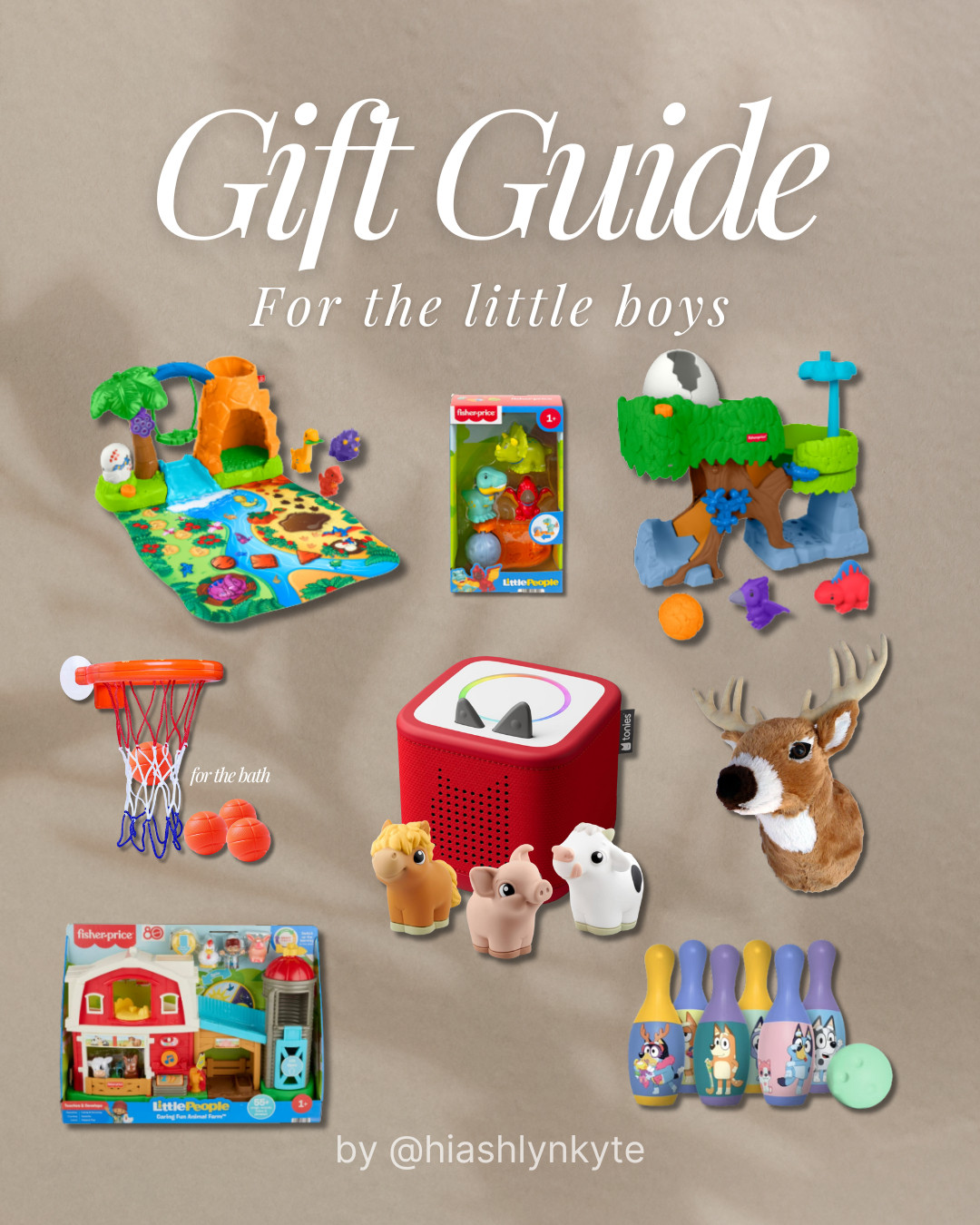 Little boys gift guide ages 1–3 — toddler toys, sensory toys, cars, trucks, puzzles, books, learning toys, stocking stuffers, bath toys. Linking everything.

#toddlergiftguide
#littleboygifts
#toddlertoys
#giftguide2025
#toddlergiftideas 

 #LTKGiftGuide #LTKBaby #LTKKids