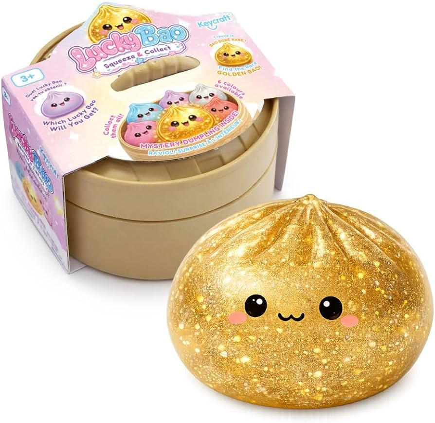 Lucky Bao Mini Squishy Mystery Dumpling Toy – Squeeze & Collect Cute Kawaii Fidget Toy – Bamb... | Amazon (UK)