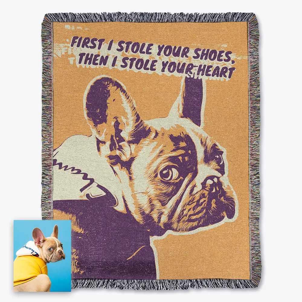 FurEver Friends - Custom Cotton Woven Blanket | Lime & Lou (US)