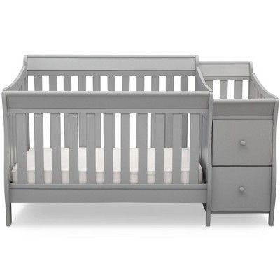 Delta Children Bentley Convertible Baby Crib and Changer | Target