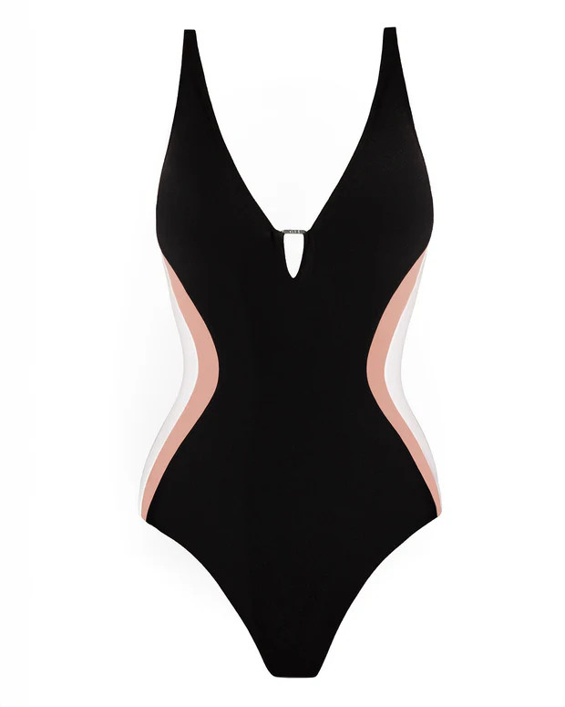 Plungey Triangle - Contour Black/Rose/White | TA3