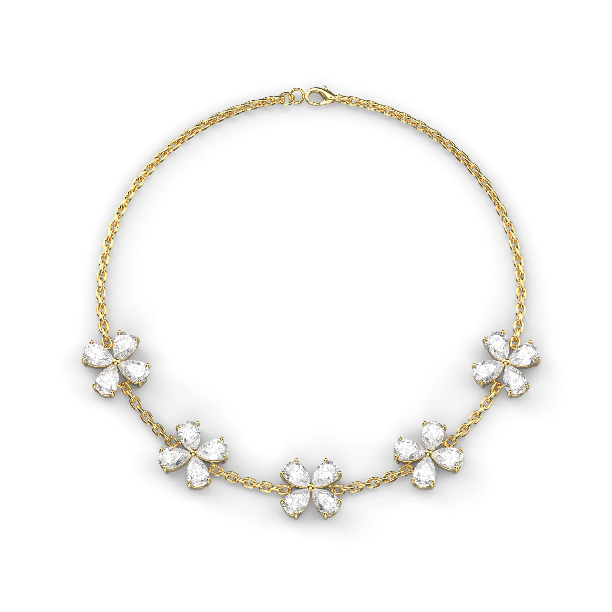 Floating Water Lily Bracelet | Diamond Aupair