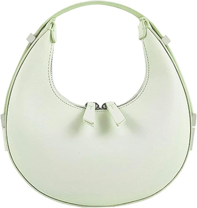 Small Purse for women,Trendy Cute Shoulder Bags Small Clutch Hobo Tote Handbag With Double Zipper... | Amazon (US)