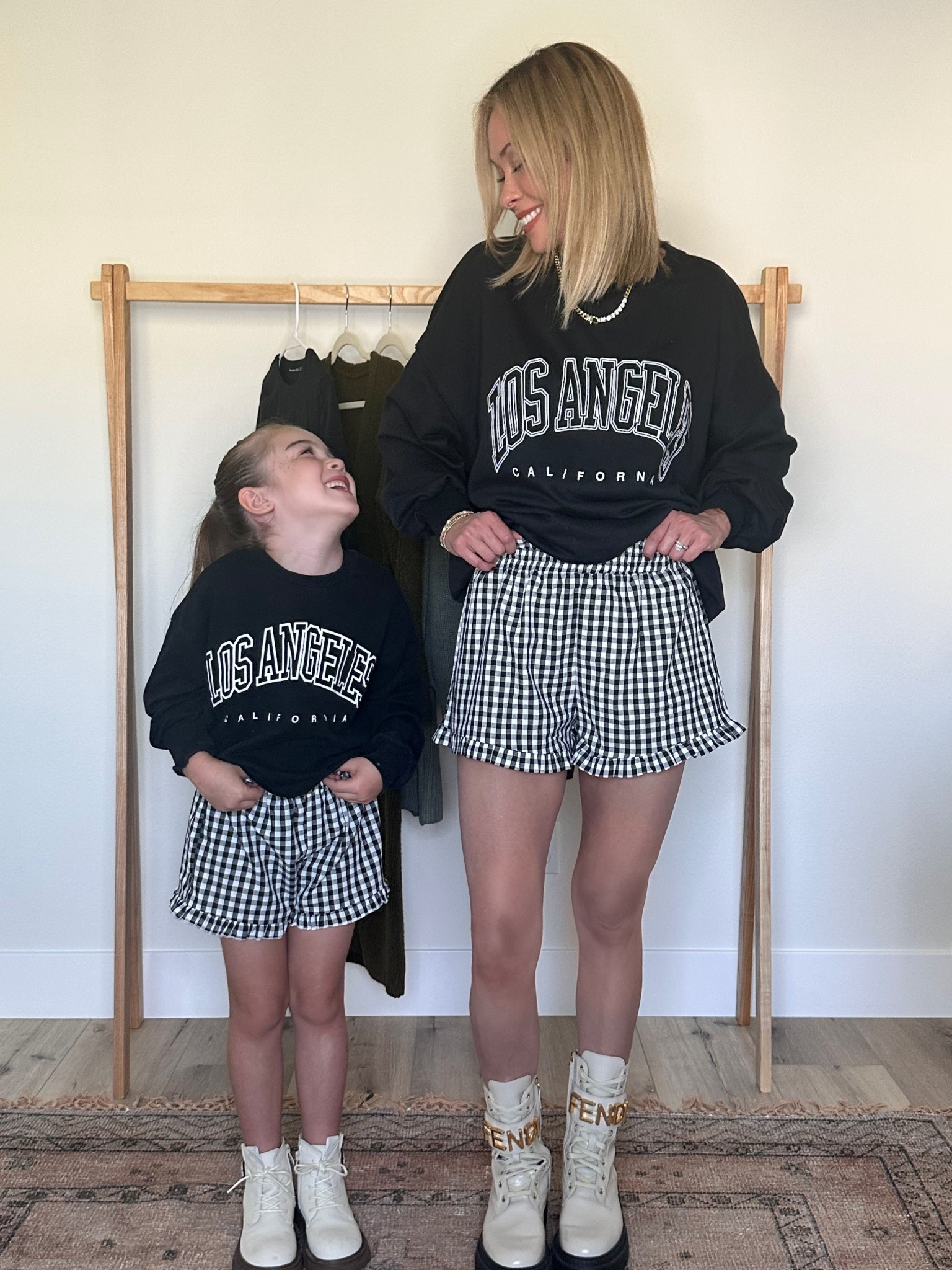 Matching outfits from Amazon 🖤