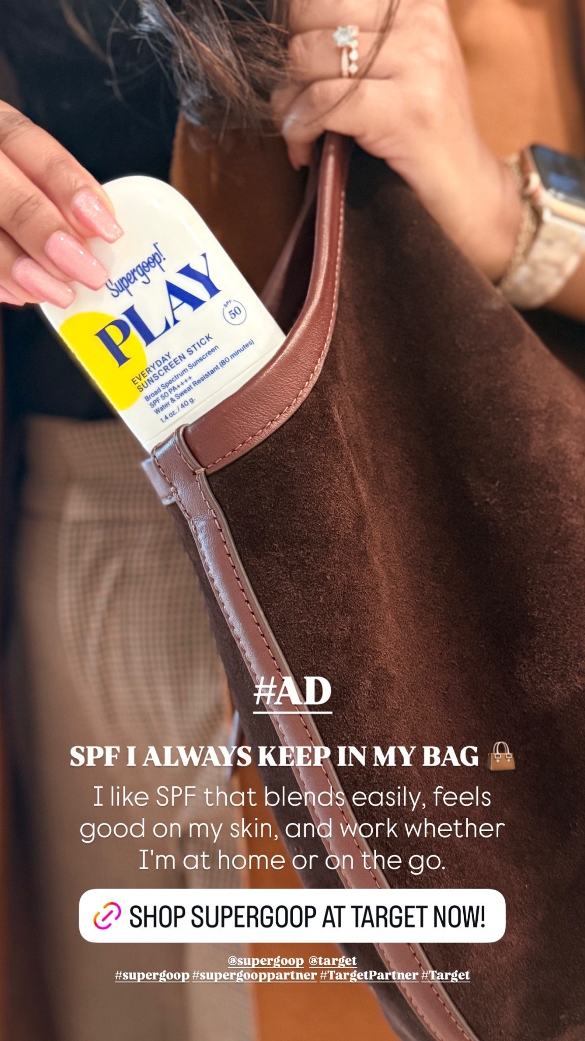 #AD SPF is something I like to keep with me throughout the day, not just part of my morning routine. Having an option I can toss in my purse and easily reapply when I’m on the go makes staying consistent feel much more doable.

I love that @supergoop offers a variety of SPF formulas designed to fit into everyday routines, whether I’m heading out the door or spending time in the car between stops. Being able to shop them at @target, both in store and online, makes it easy to find the right option for your routine.

liketkit @shop.ltk Comment SHOP below to receive a DM with the link to this post on my LTK ⬇ https://liketk.it/60Njl

#TargetPartner #Supergoop #SupergoopPartner #Target