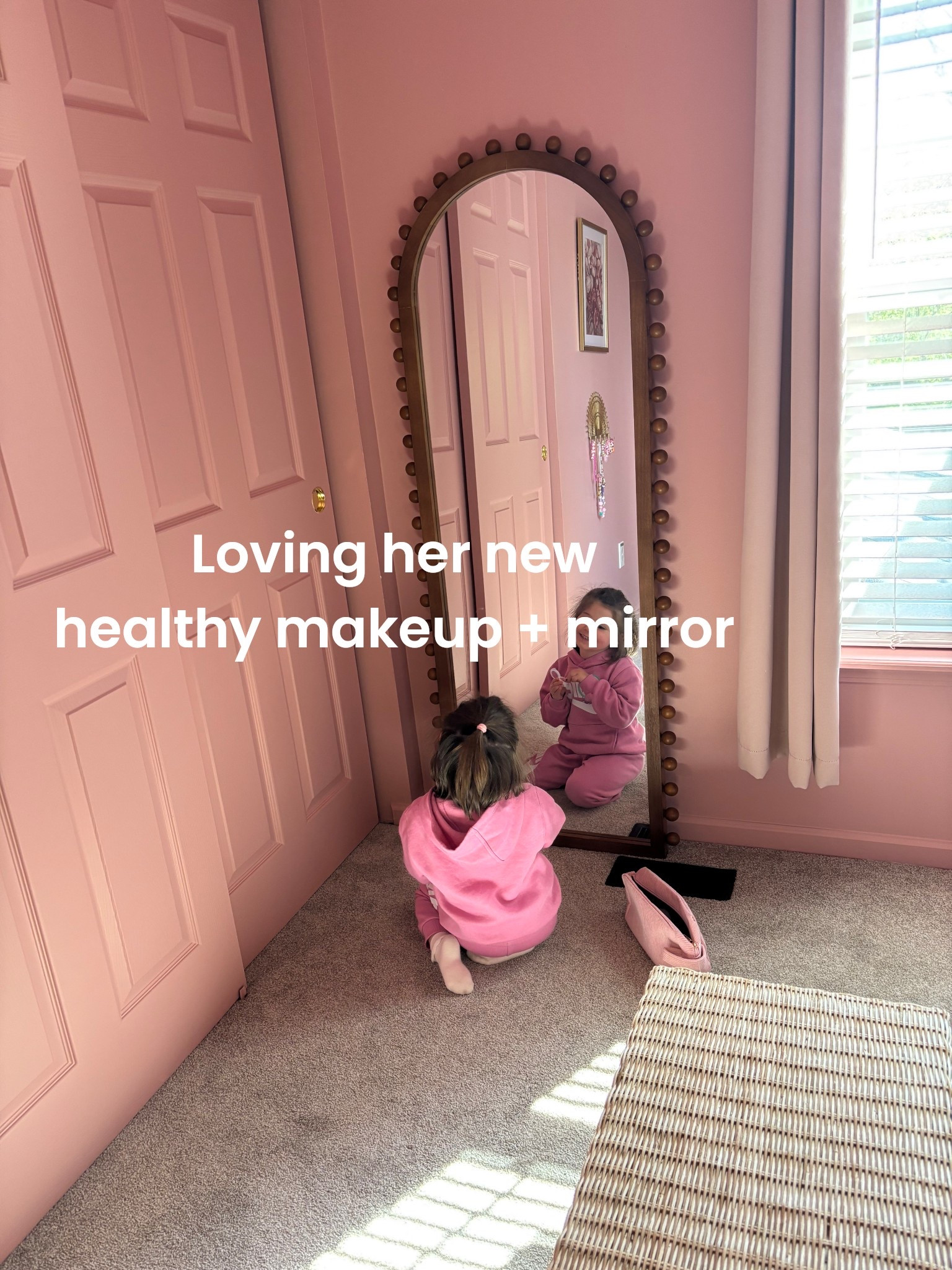 My daughter Ruby has been OBSESSED with her new healthy makeup. She is also loving having her own full length mirror in her room. 

Meanwhile I’m over here with tears in my eyes 🥹  because how did we get here so fast?! Love having this sweet girl for my daughter and watching her grow everyday 💗

#toddlergirl #giftideas #toddlergirlroom

#LTKHome #LTKKids #LTKmomlife