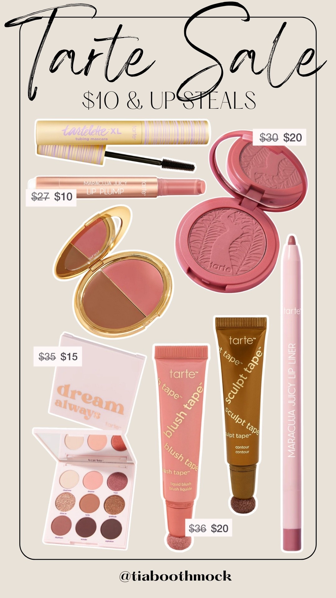 @Tartecosmetics Hot Steals! Tons of products on sale starting at $10 #tartepartner #Ad

#LTKSaleAlert #LTKBeauty #LTKgrwm