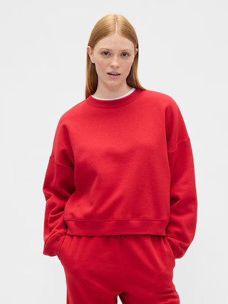 Relaxed Wedge Crewneck Sweatshirt | Gap Factory