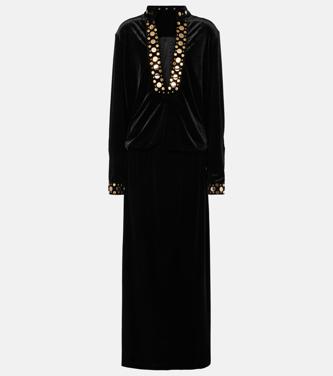 Arol studded velvet maxi dress | Mytheresa (US/CA)