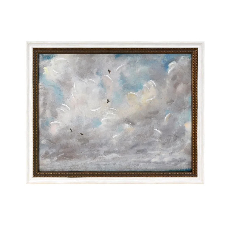 Beautiful™ "Cloud Study with Birds" Framed Canvas Wall Art 19x15 by Drew Barrymore | Walmart (US)