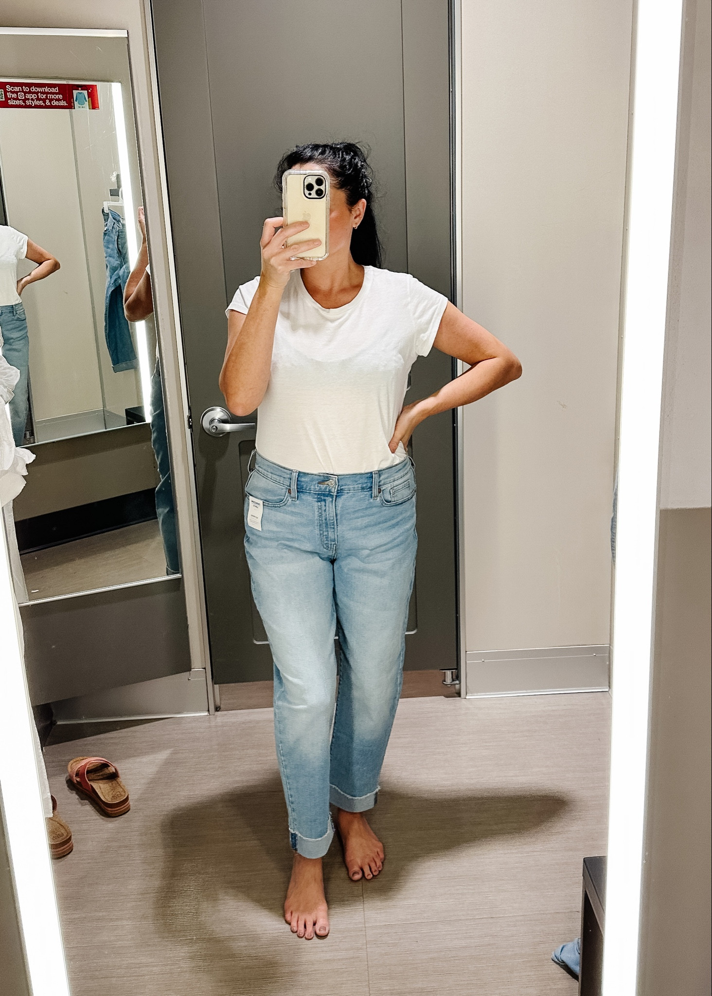Target haul, I’m wearing large in almost everything, except the jeans which are a size 10. 

I did size up, usually I’m a medium but I wanted a more looser fit.

January outfit ideas
Vacation outfits
Vacation style
Minimalist outfit
Linen jumpsuit
Minimalist ootd
White t-shirt and jeans
White linen dress 

#LTKmidsize #LTKfindsunder50 #LTKstyletip