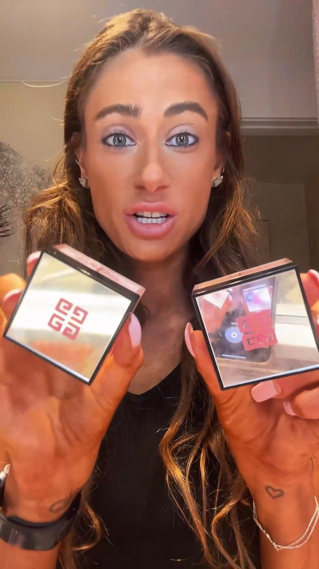 Trying out the new Givenchy Prisme Libre Loose Powder Blushes. We all LOVE the OG Prisme Libre Loose Powder, and I am here to confirm these are just as incredible.

Shades tried in the video - Mousseline Lilas & Organzia Sienne

These are a must order now kind of product. Both shades and the other shades linked 💋

#LTKbeauty #LTKxSephora #LTKVideo