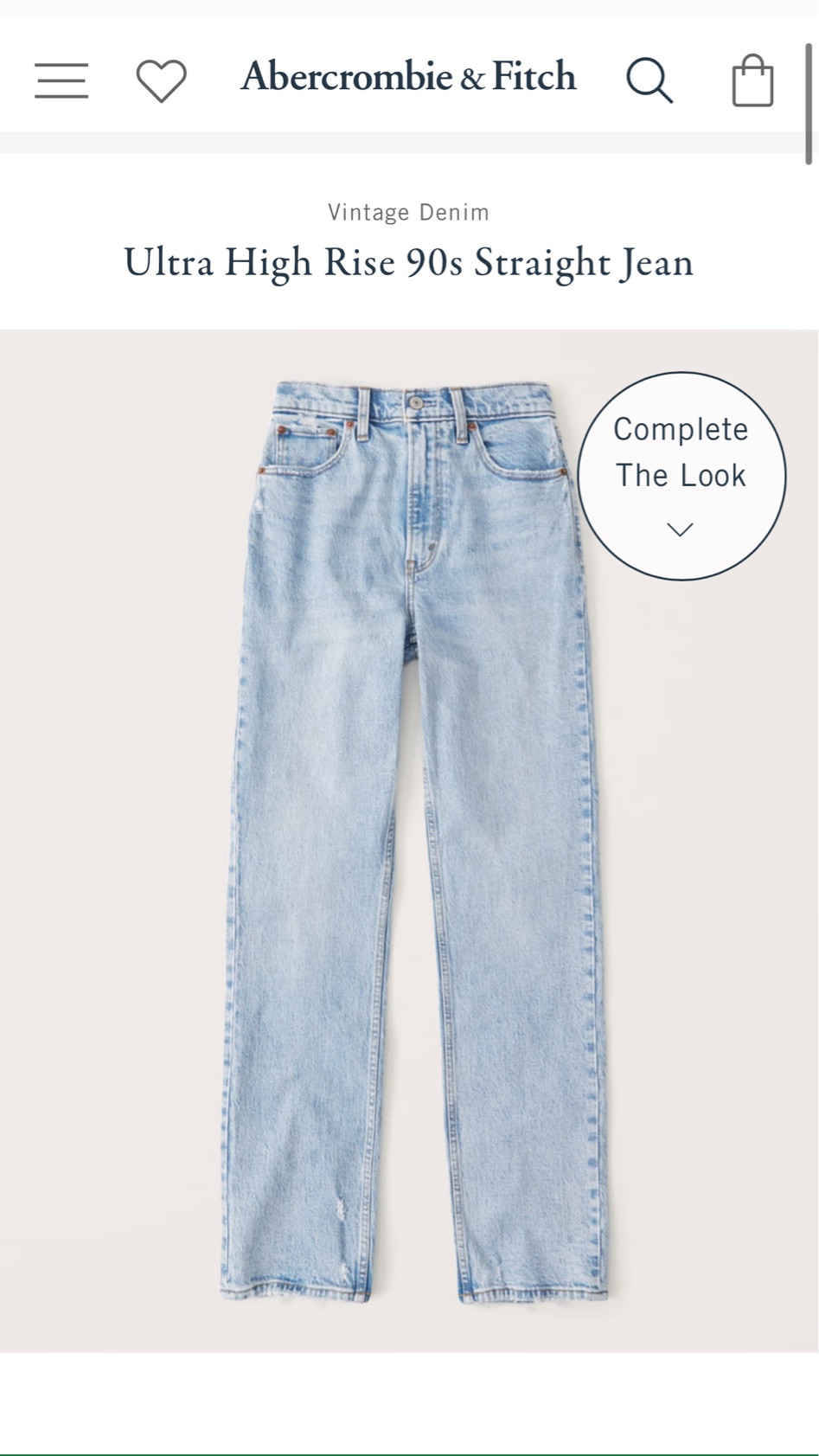 what’s on my birthday wishlist - pt. 1 ✨

I have officially given up on skinny jeans and love this fit from Abercrombie. Need this wash 👏🏻 

#LTKfindsunder100 #LTKsalealert #LTKGiftGuide