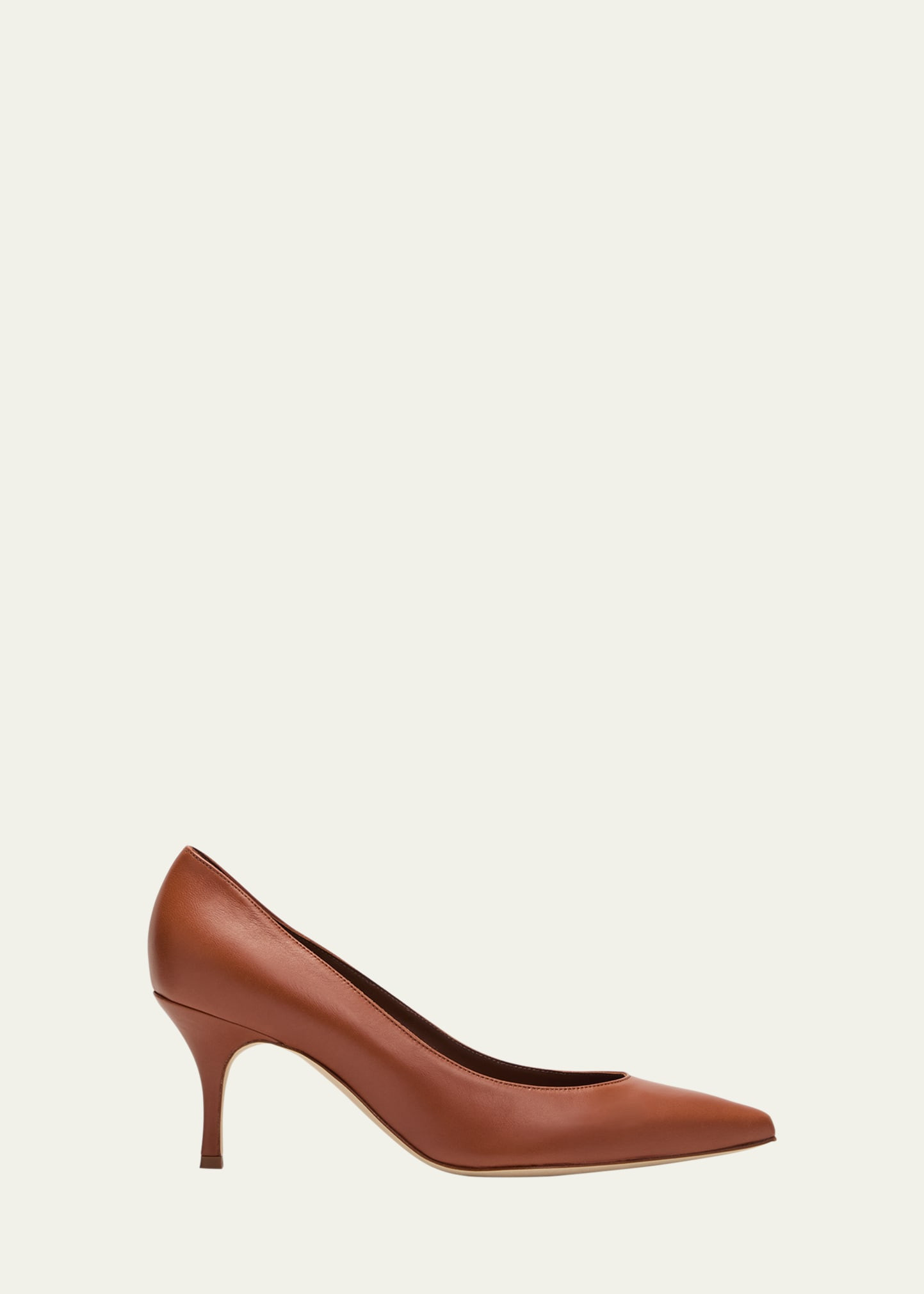 Manolo Blahnik Kietta Leather Stiletto Pumps | Bergdorf Goodman