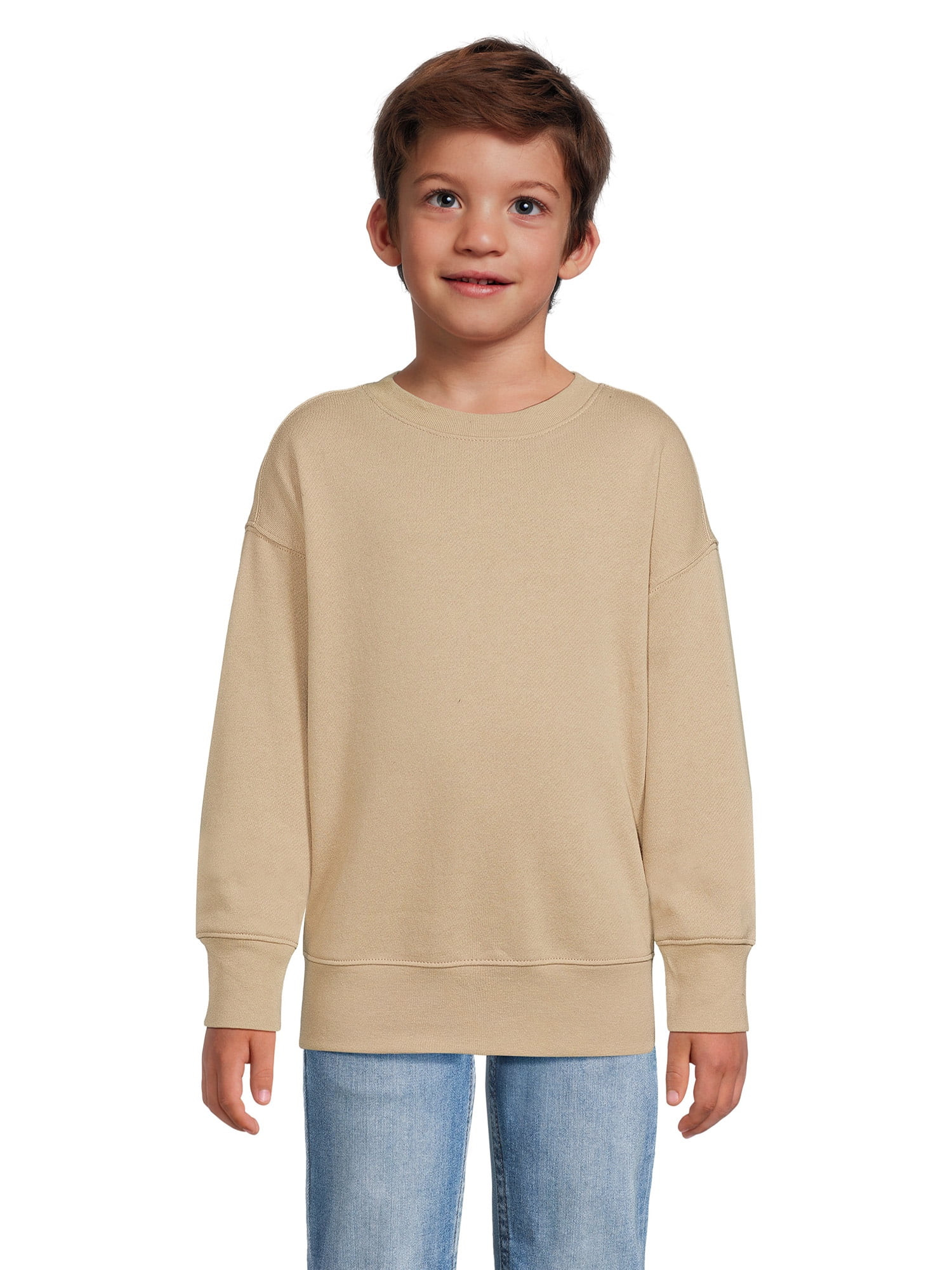 Athletic Works Boys Fleece Tops, Sizes 4-18 & Husky - Walmart.com | Walmart (US)