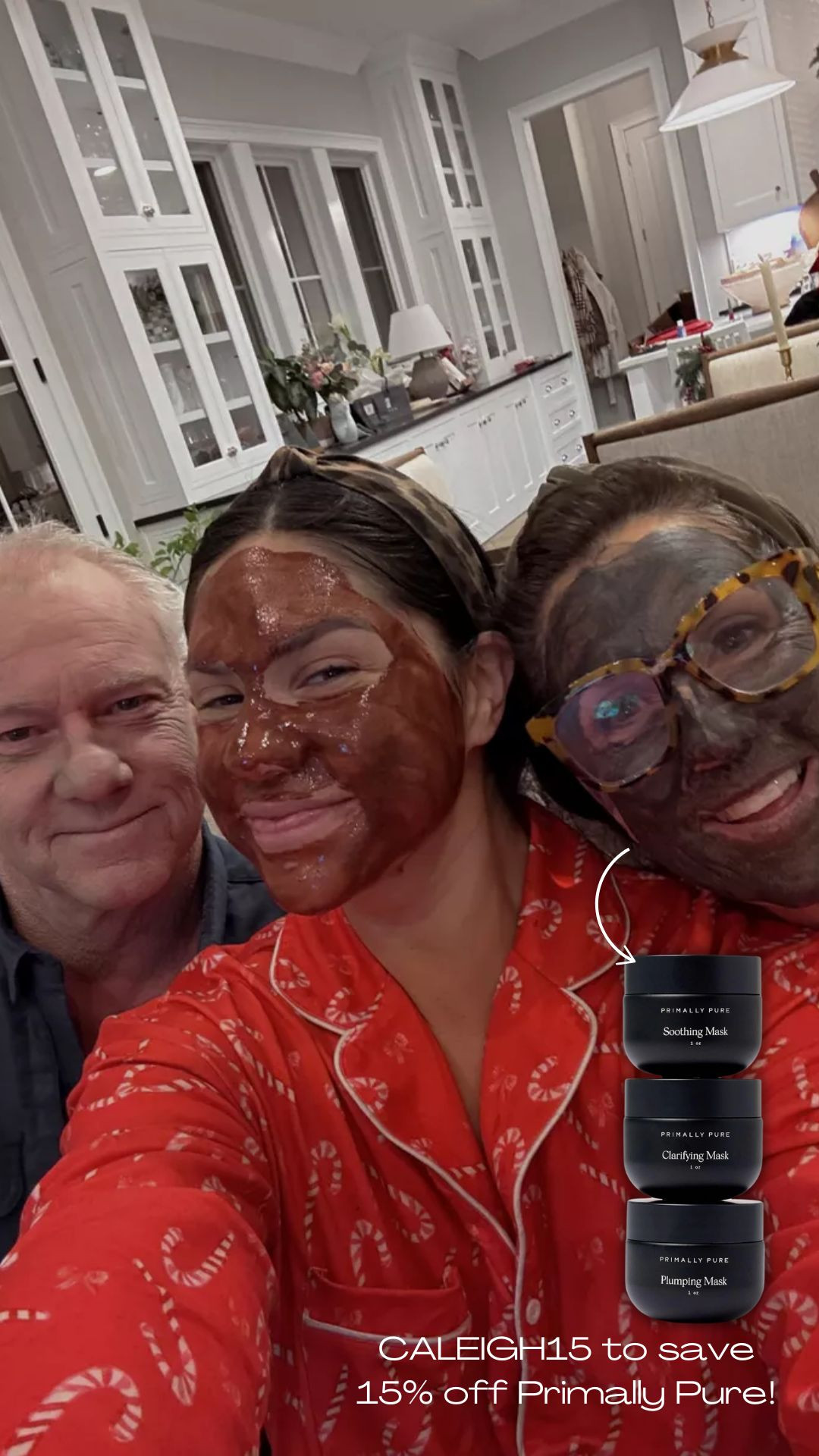 quality time & face masks with the fam🤍✨ CALEIGH15 saves you 15% off! 

primally pure, organic face masks, skincare, pregnancy safe skincare, skin pharm, soon to be mom, Caleigh Hardy 

 #LTKGiftGuide #LTKSaleAlert #LTKFindsUnder100