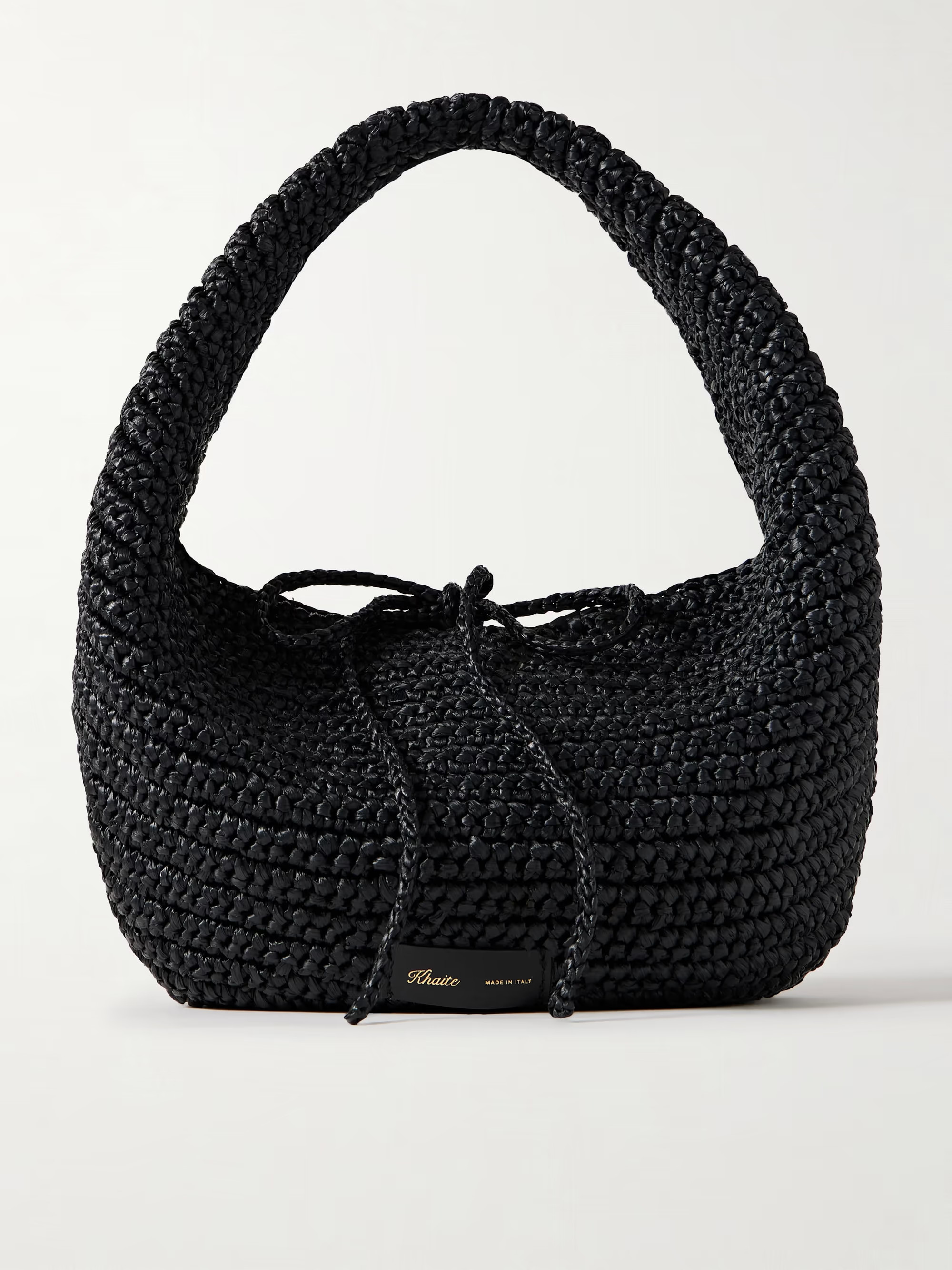 Olivia medium raffia shoulder bag | NET-A-PORTER (US)