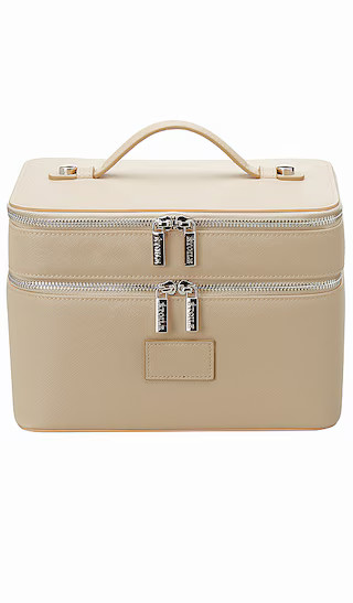 Duo Vanity Case in Beige | Revolve Clothing (Global)