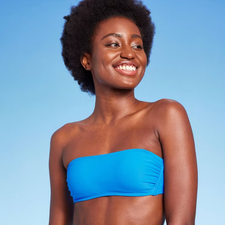Women's Bandeau Bikini Top - Wild Fable™ | Target