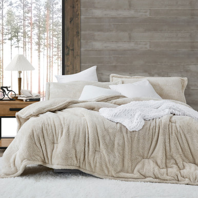 Coma Inducer® Oversized Comforter - The Original Plush - Natural Taupe | Coma Inducer