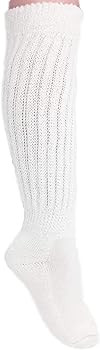 Women's Extra Long Heavy Slouch Cotton Socks Size 9 to 11 | Amazon (US)