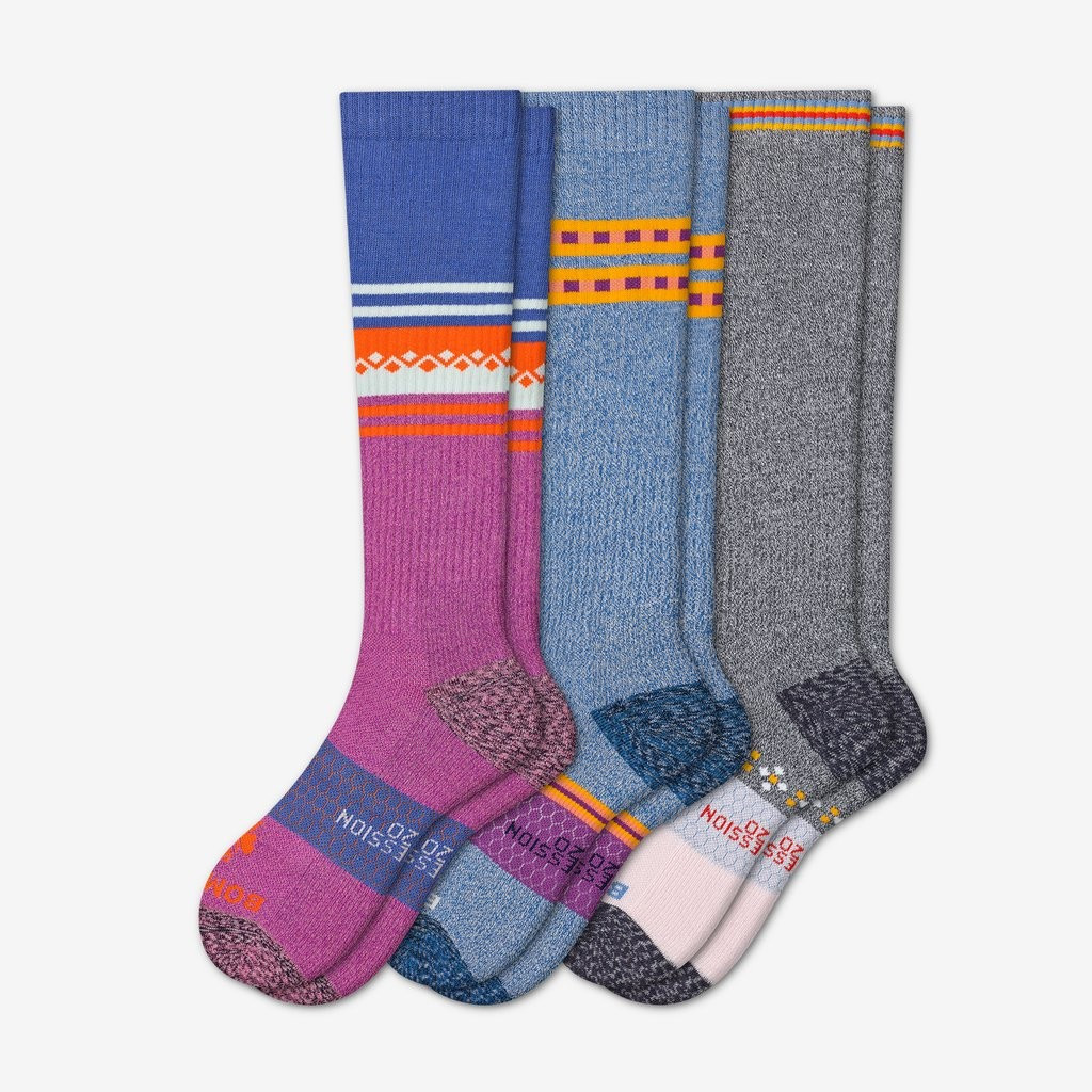 Women's Everyday Compression Sock 3-Pack (15-20mmHg) | Bombas