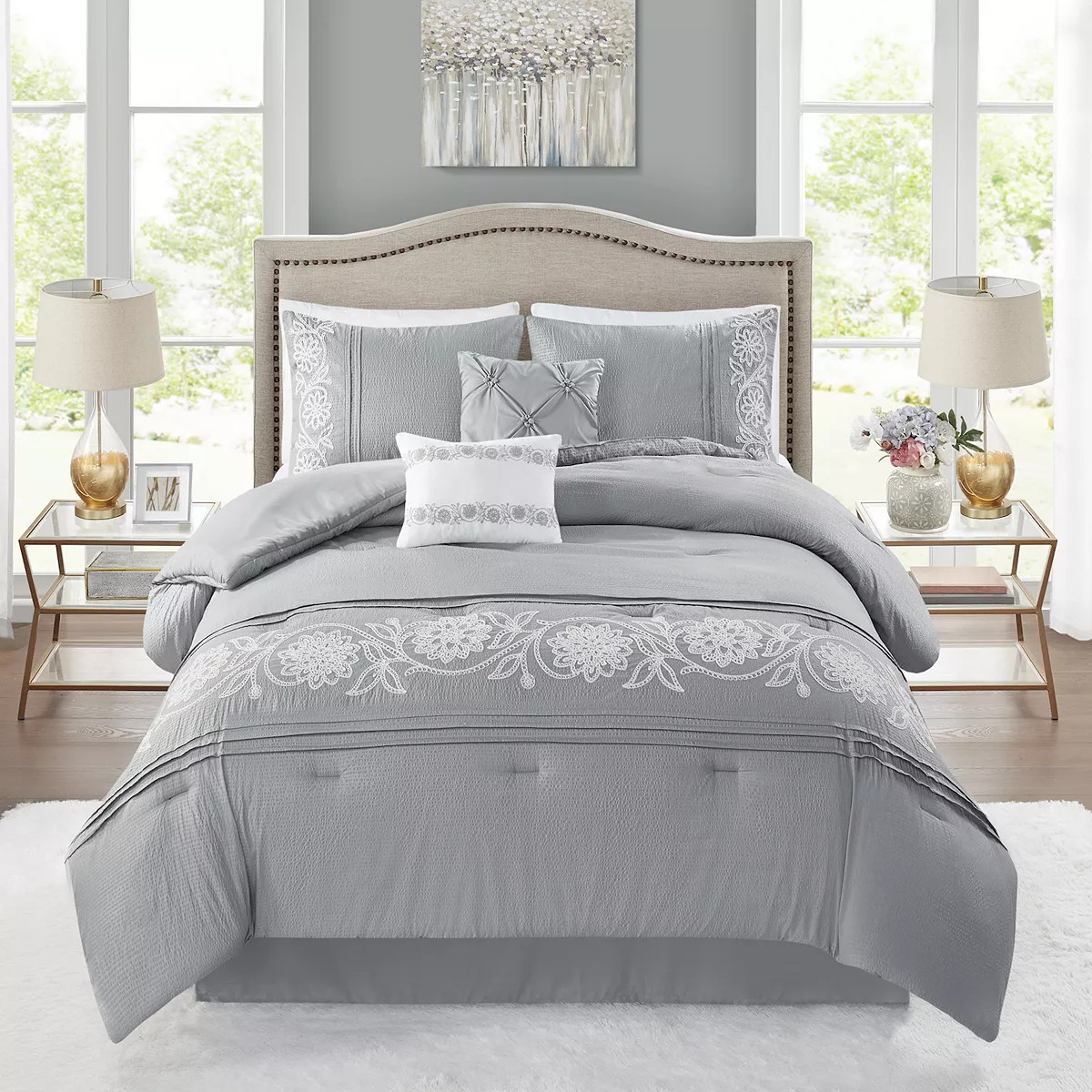 Madison Park Olivia 6-Piece Comforter Set with Coordinating Pillows | Kohl's