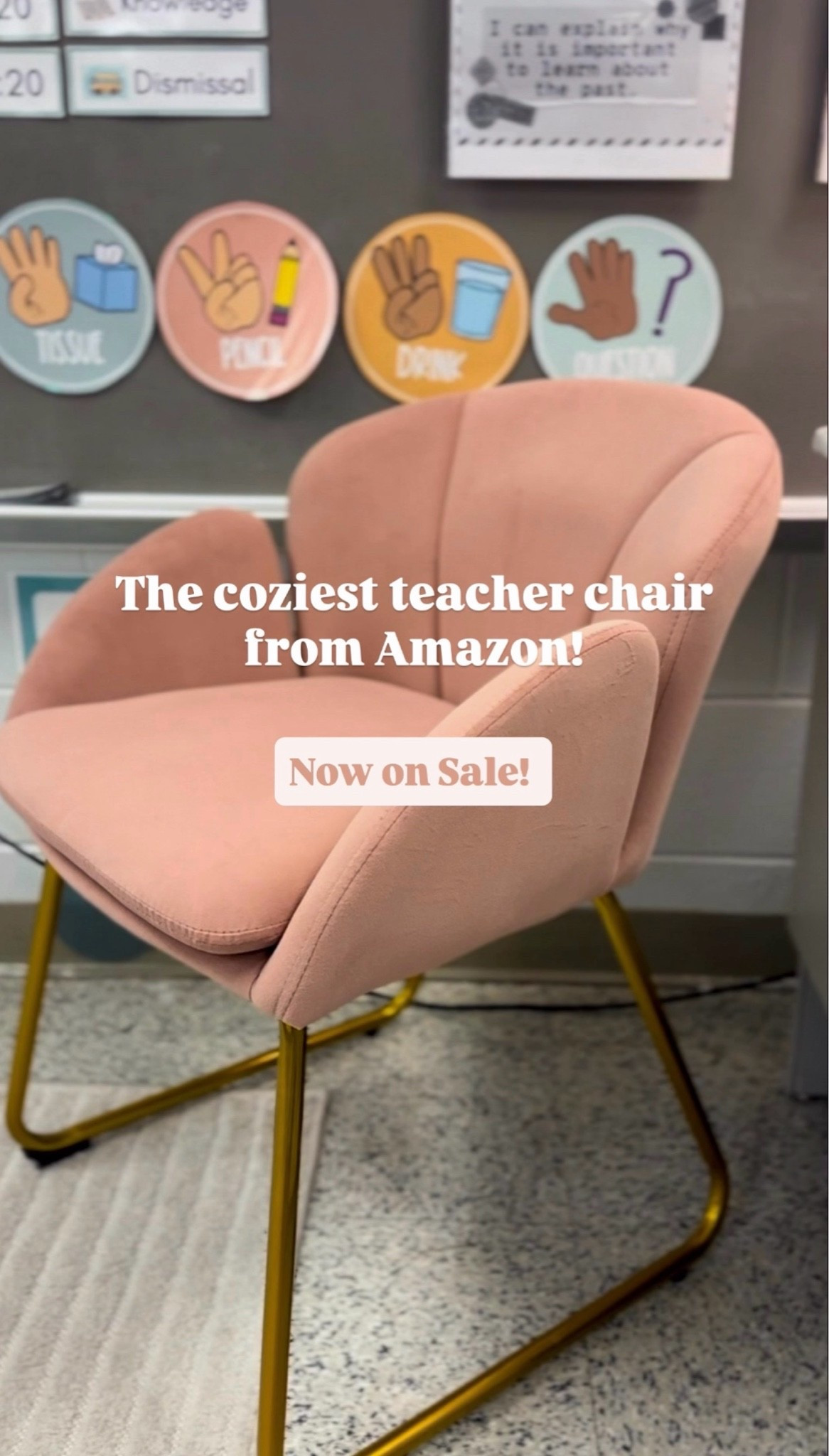 My favorite teacher chair from Amazon! Love teaching and doing read alouds from this spot. 🤍 This has held up beautifully all year and is so comfortable! 

Comes in other colors and is now on sale! 

Amazon chair, office chair

#LTKSaleAlert #LTKHome