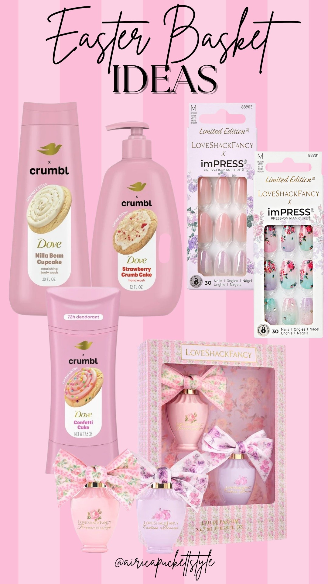 Easter basket ideas for girls | beauty finds 

#LTKBeauty #LTKSeasonal #LTKKids