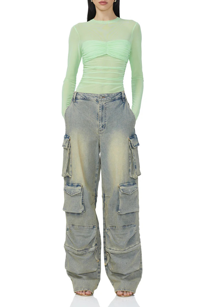 Parker Baggy Cargo Pant - Mellow Tint Wash | ShopAFRM