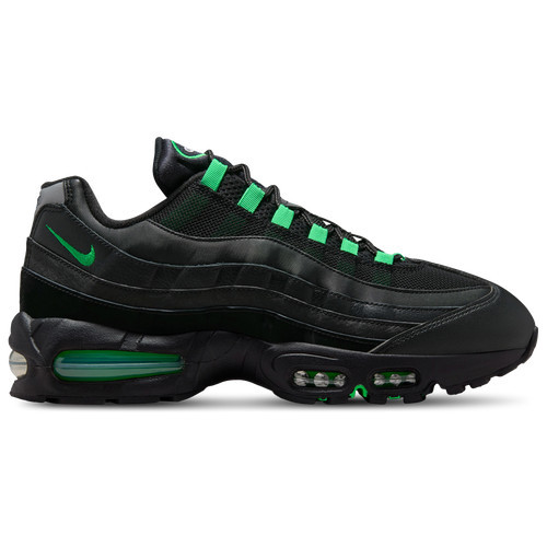 Nike Mens Nike Air Max 95 OG - Mens Running Shoes Black/Green Shock Size 12.0 | Foot Locker (US)