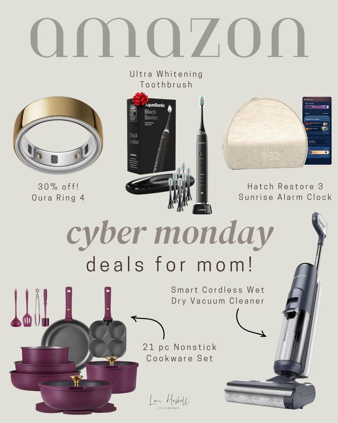 Cyber Monday Deals on Amazon! Gift ideas for mom. Gifts for her.

#LTKSaleAlert #LTKGiftGuide #LTKCyberWeek