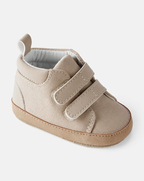 Baby Boy High-Top Casual Sneakers - Beige | Carter's Inc
