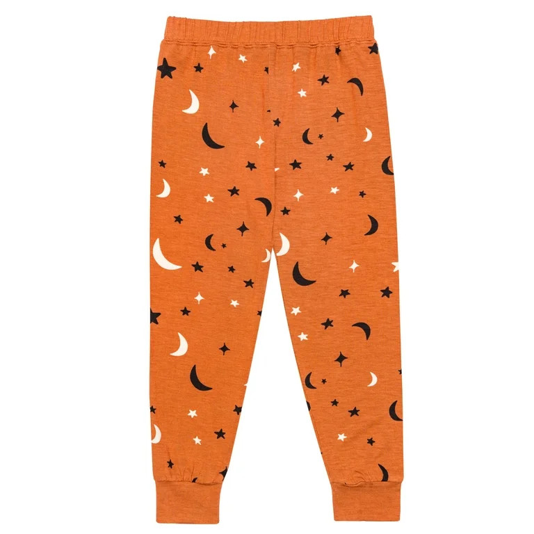 Modern Moments by Gerber Toddler Neutral Halloween Pajama Set, 2-Piece, Sizes 12M-5T | Walmart (US)