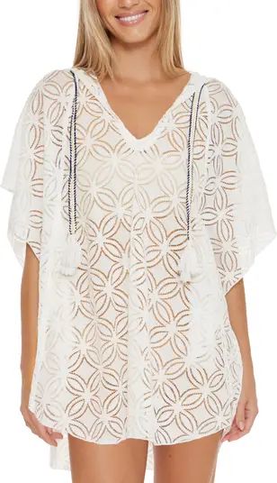 Trina Turk Drift Pacheco Hooded Cover-Up Poncho | Nordstrom | Nordstrom