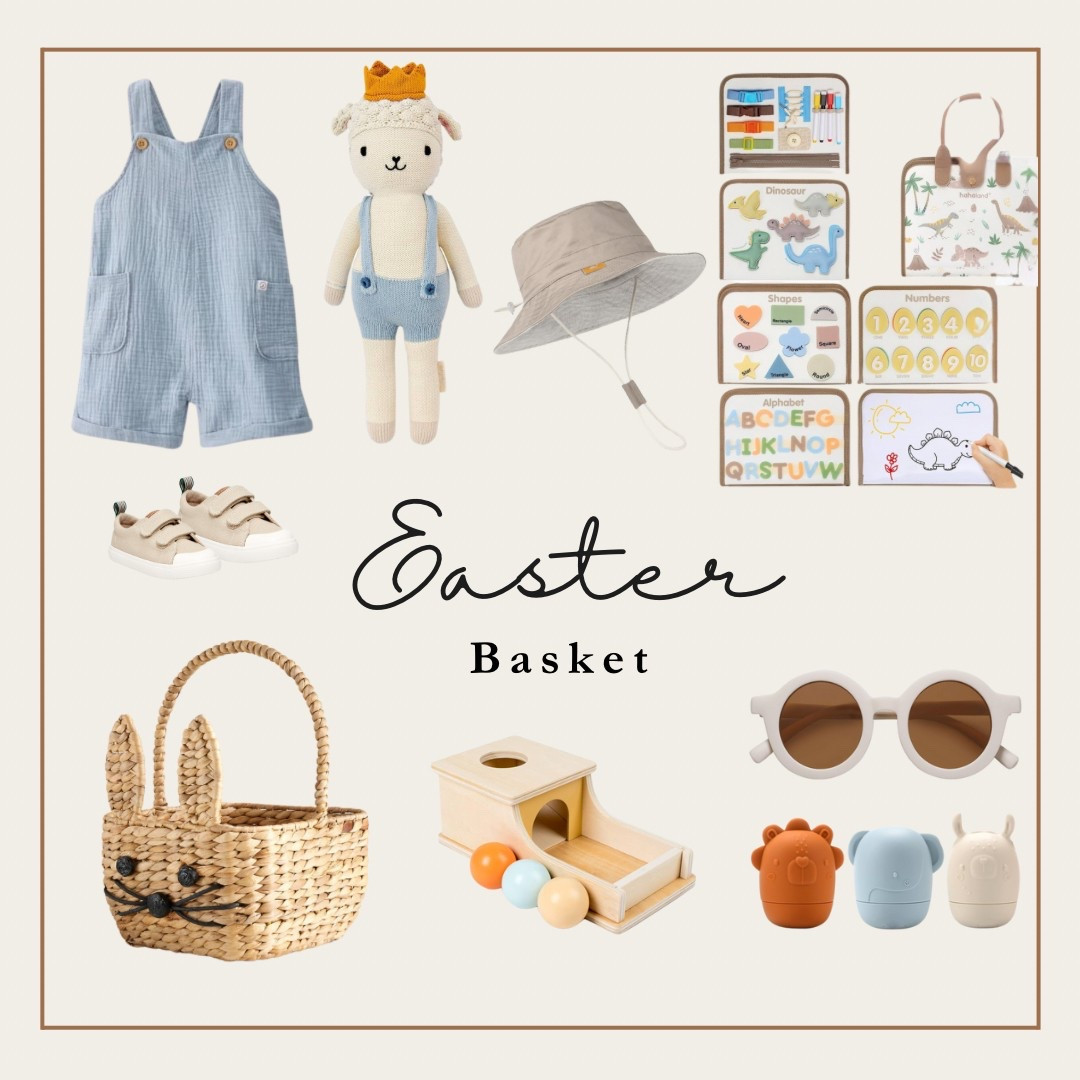 Baby Boy Easter Basket 🐰 🐣 

#LTKBaby #LTKFamily #LTKSeasonal