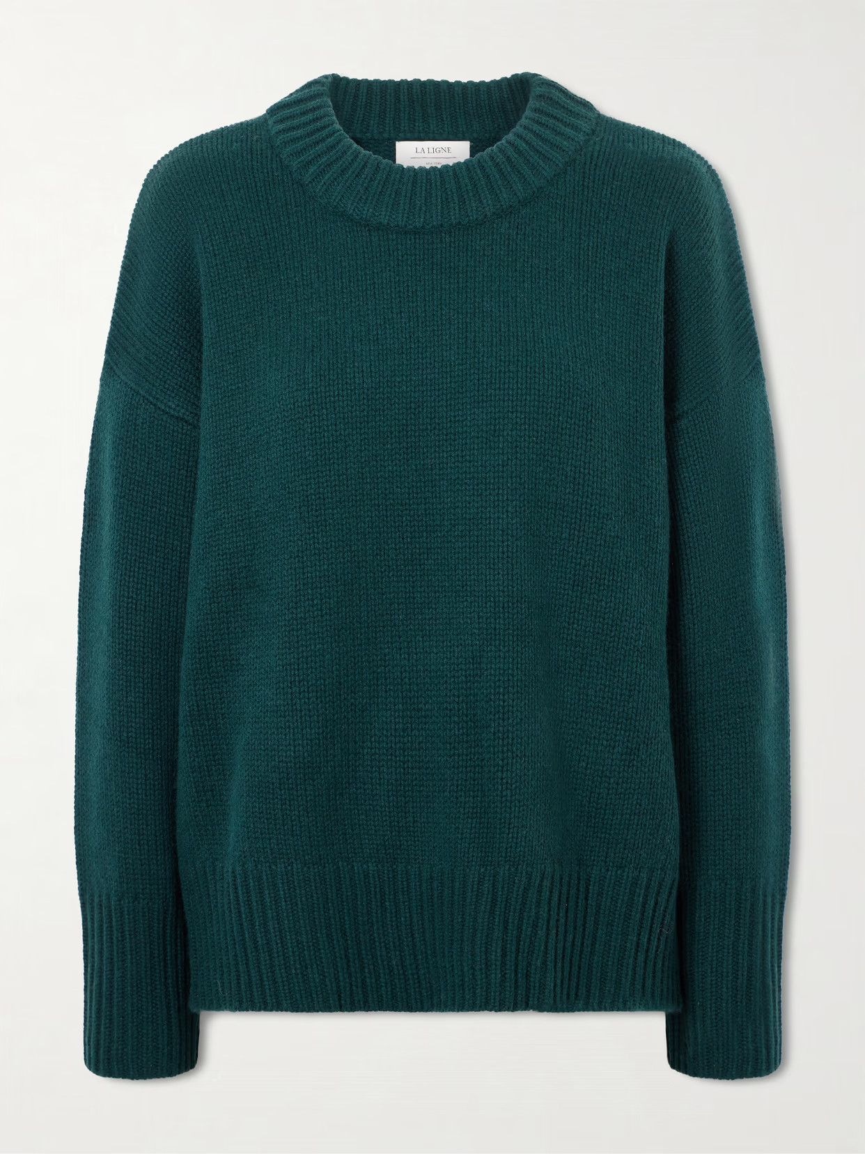 La Ligne - Marin Wool And Cashmere-blend Sweater - Green | NET-A-PORTER (US)