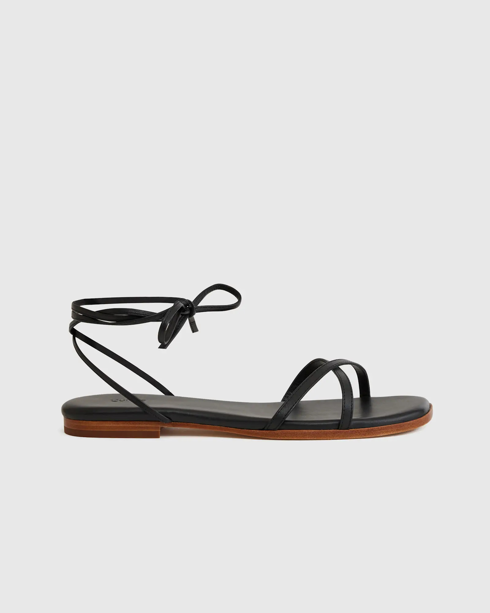100% Leather Wrap Sandal | Quince
