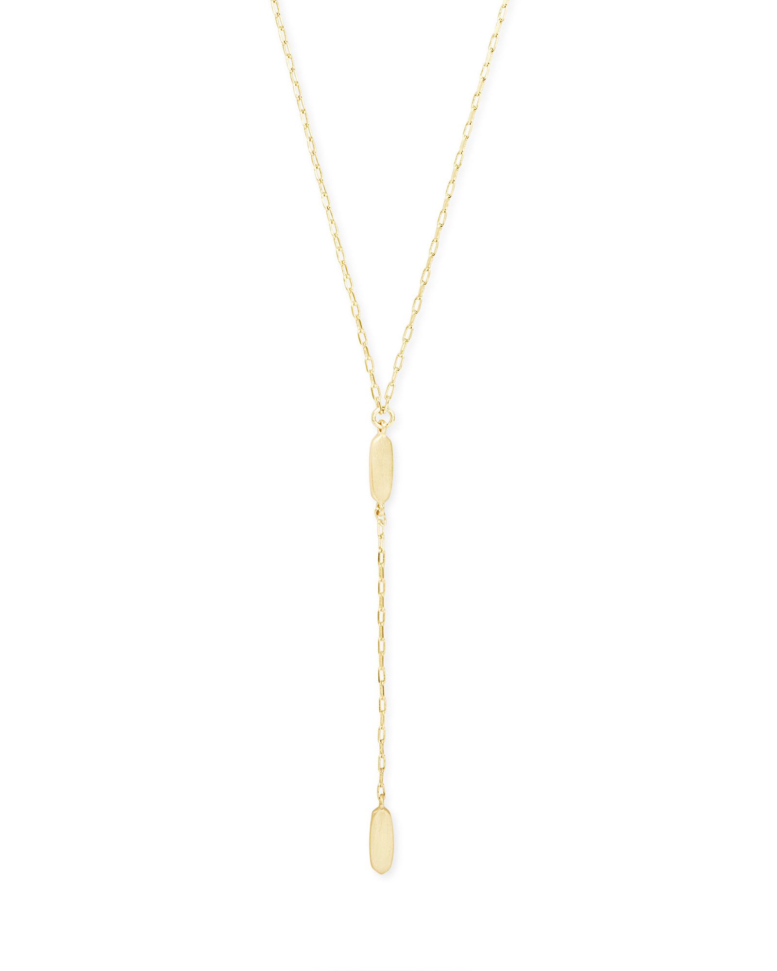 Fern Y Necklace in Gold | Kendra Scott