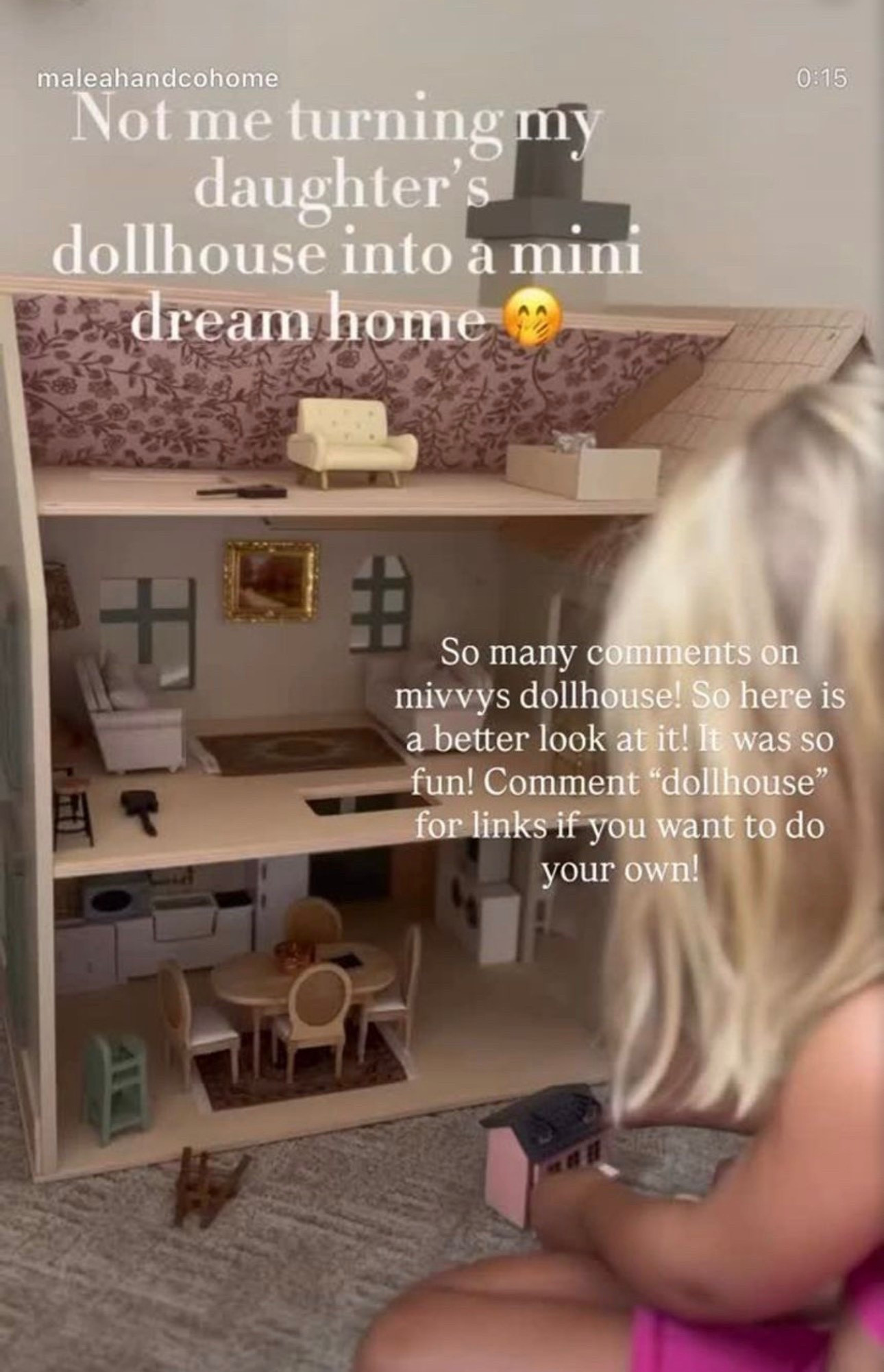 The sweetest dollhouse that is both fun and aesthetically cute for a little girls room. And it’s the cheapest I’ve seen it! 

#dollhouse #wooddollhouse #target #targetsale 

#LTKKids #LTKSaleAlert #LTKHome