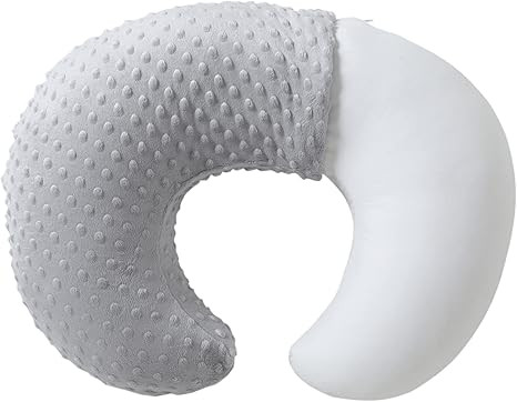 Amazon.com: Baby Nursing Pillow and Body Positioner with Premium Cotton Slipcover for Breastfeedi... | Amazon (US)