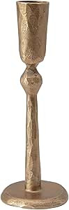Creative Co-Op Hand-Forged Metal Taper, Antique Brass Finish Candle Holder | Amazon (US)