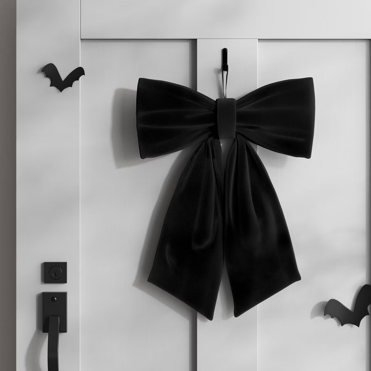 14" Large Bow Halloween Decorative Prop Black - Hyde and EEK! Boutique™ | Target