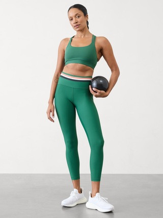 Interval Stash High Rise Stripe 7/8 Legging | Athleta