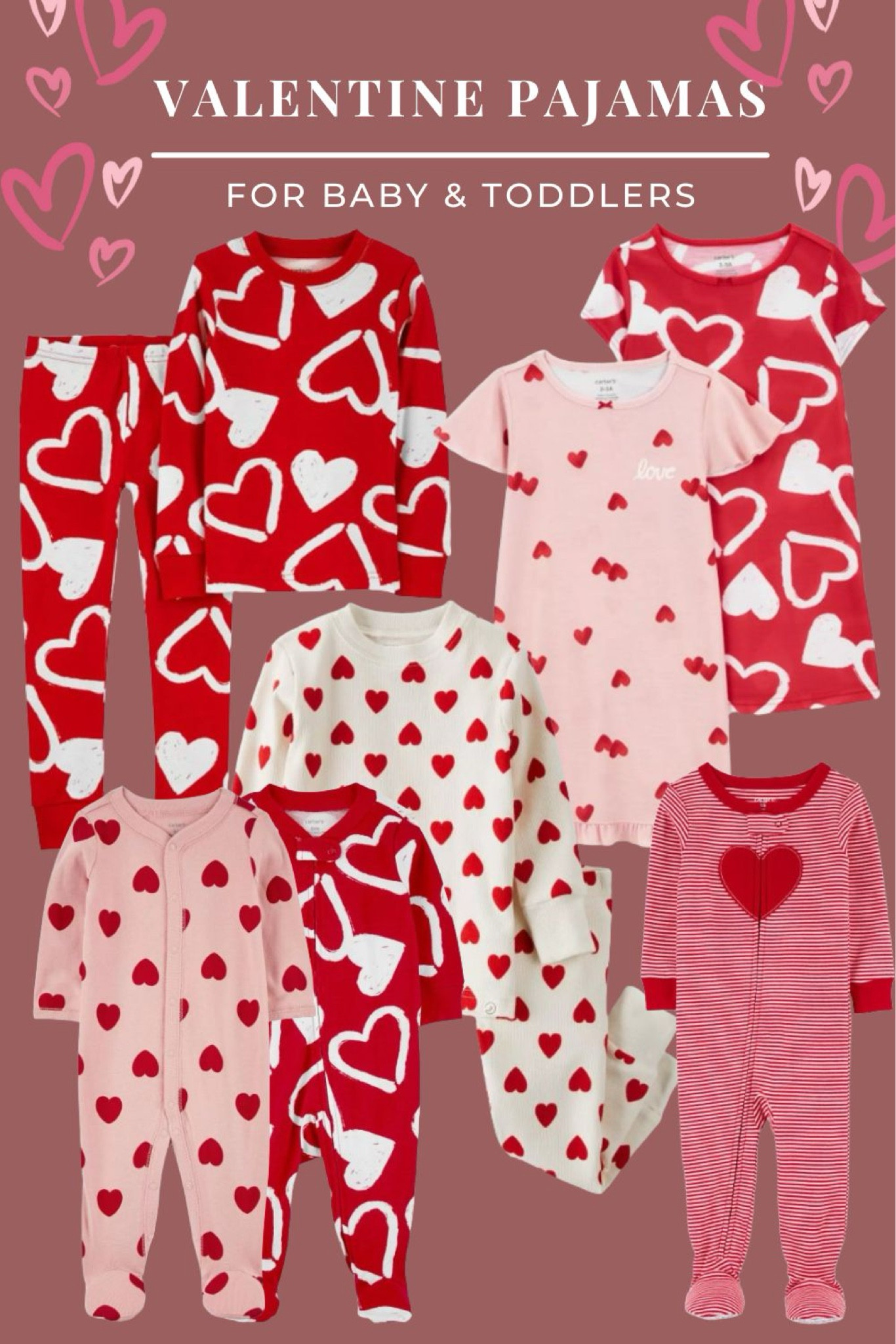 🩷❤️Valentine Pajamas for Baby & Toddlers ❤️🩷


#LTKbaby #LTKkids #LTKSeasonal