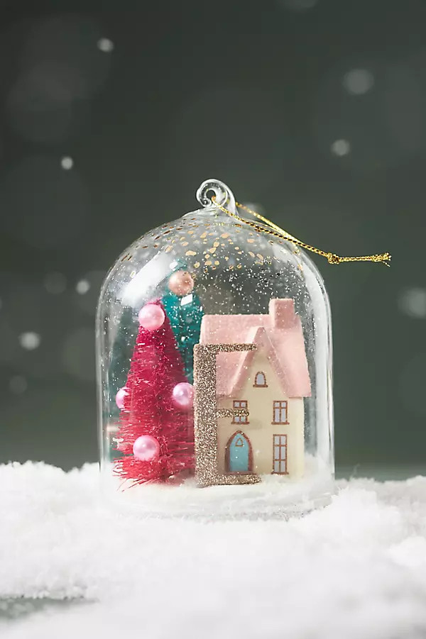 Home For The Holidays Monogram Ornament | Anthropologie (US)