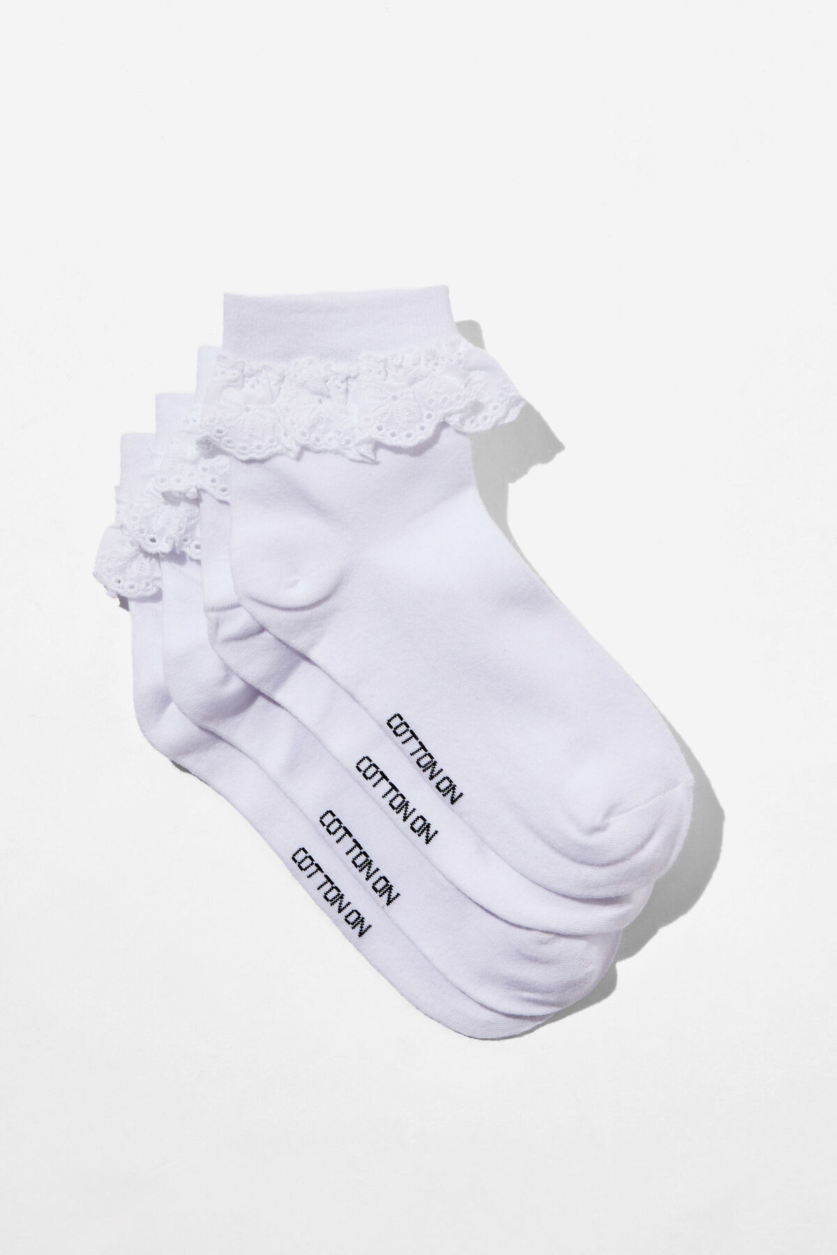 The Perfect Pair Pretty Frill Sock | Cotton On (US)